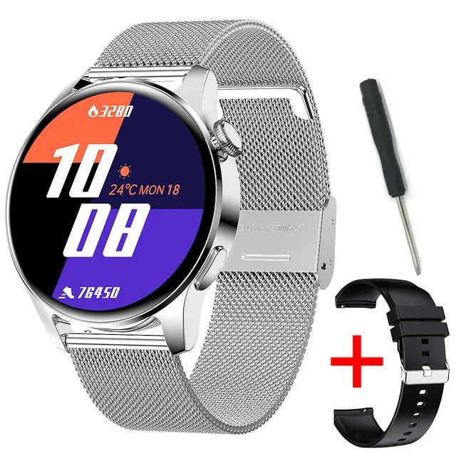 for iPhone 16 Pro Max 14 15 12 11 XR ECG Smart Watch Health Monitoring Electronic Smartwatch Voice Assistant Tracker Bracelet