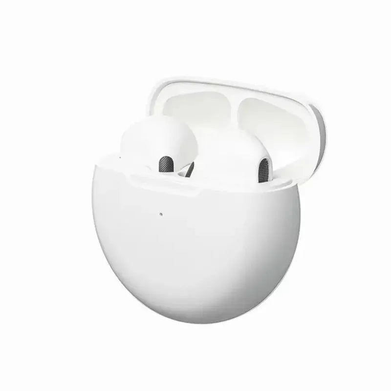 TWS Earphone Bluetooth Headphones with Mic 9D Stereo Pro 6 Earbuds for Xiaomi Samsung Android Wireless Bluetooth Headset