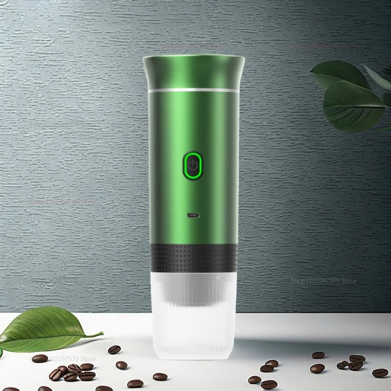 Wireless Portable Fully Automatic Coffee Maker 3 in 1 Electric Coffee Machine for Car & Home Travel Camping Espresso Machine