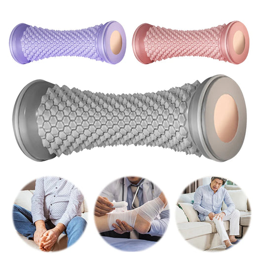 Foot Massage Roller Ergonomic Leg Muscle Massager Multifunctional Gym Exercise Massage Tool for Heel Arch Arthritis