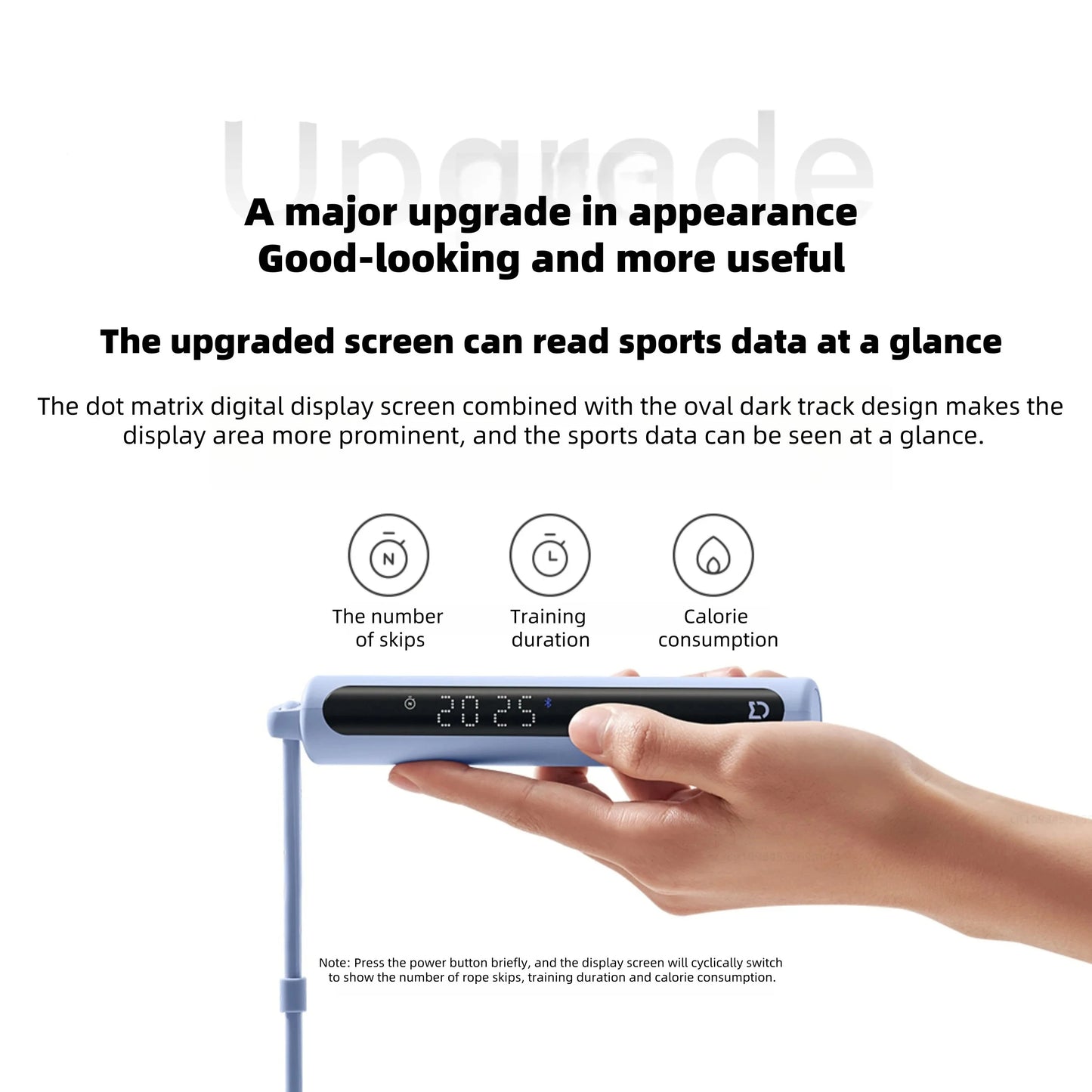 Xiaomi Mijia Smart Skipping Jump Rope 2 Digital Counter Adjustable Calorie Calculation Sport Fitness Exercise Lose Weight CN