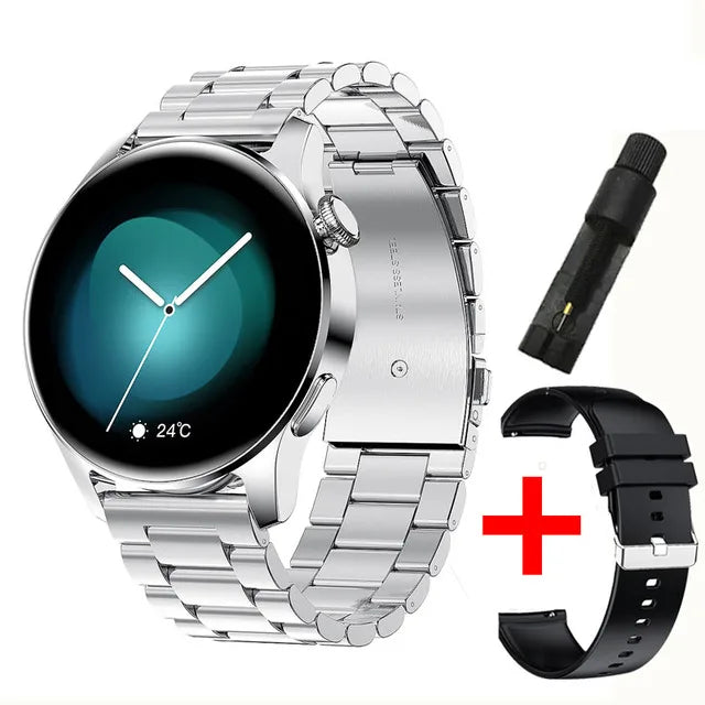 for iPhone 16 Pro Max 14 15 12 11 XR ECG Smart Watch Health Monitoring Electronic Smartwatch Voice Assistant Tracker Bracelet