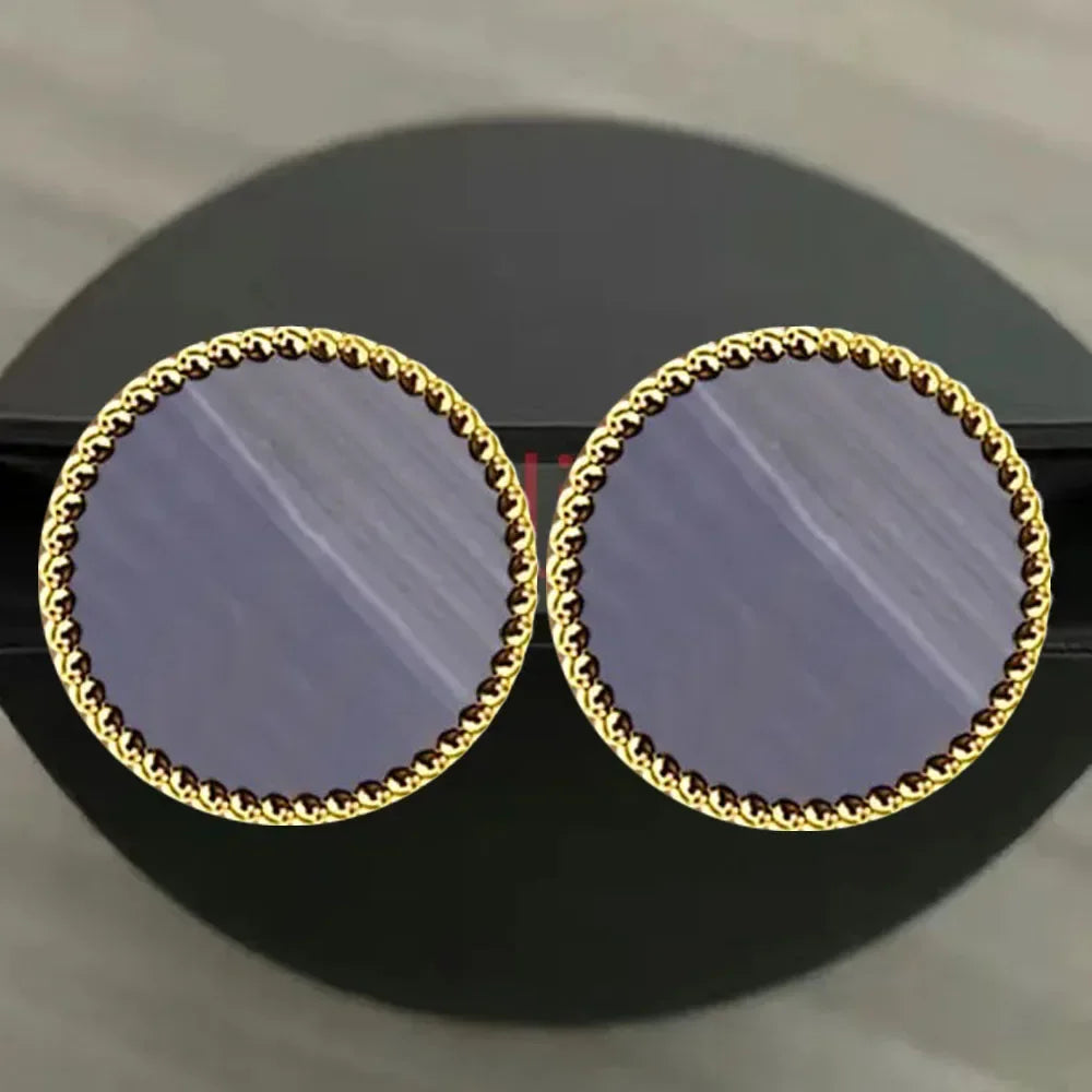 2025 New S925 Clover Four Leaf Design Simple Party Fashion Personality Woman Jewelry High-end Earrings Gift