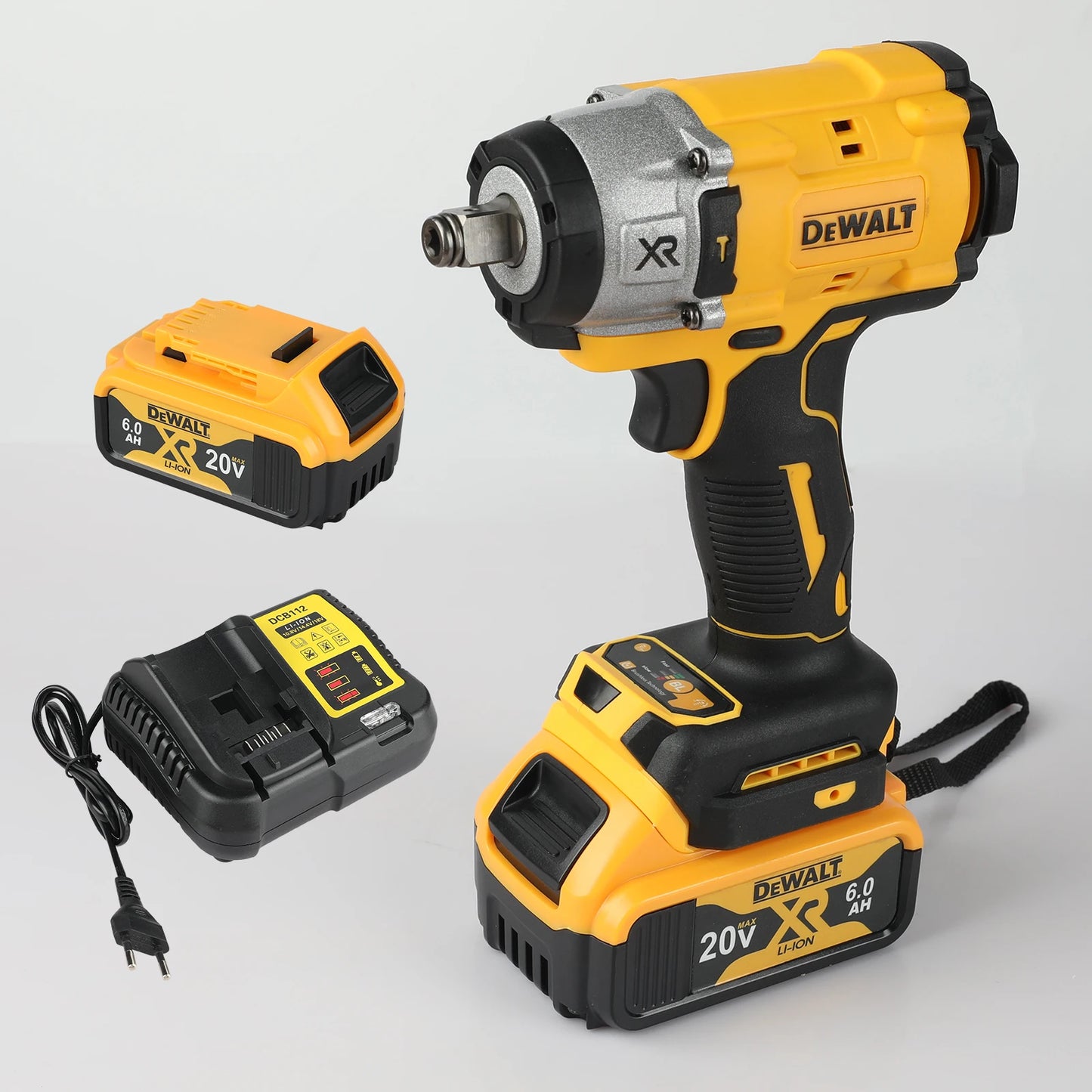 Dewalt DCF922 Brushless Impact Wrench 610N.m Cordless Driver Large Torque Variable Speed Electric Wrench 20V Rechargeable Tools