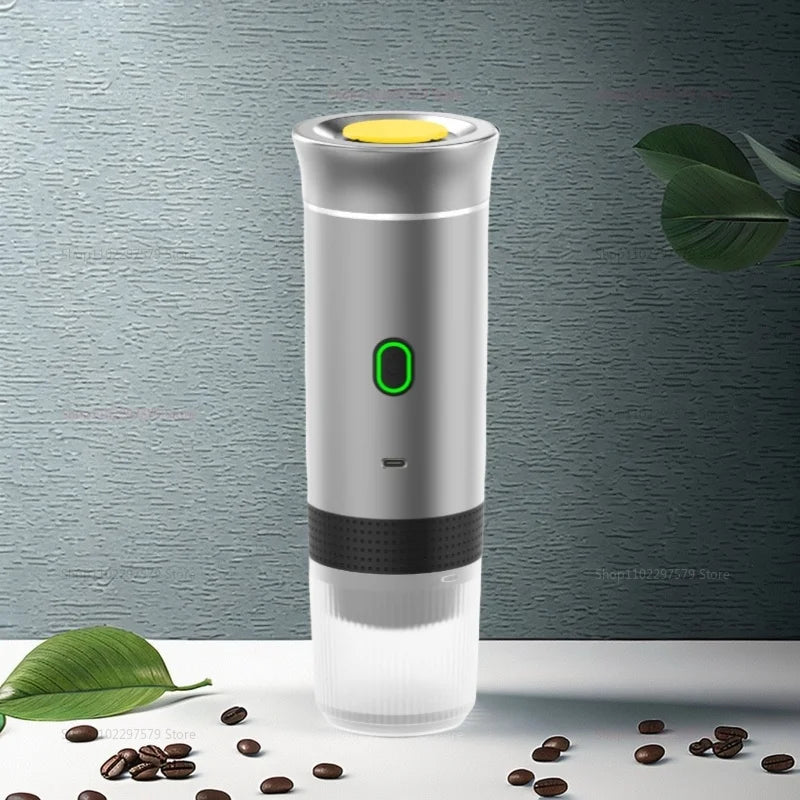 Wireless Portable Fully Automatic Coffee Maker 3 in 1 Electric Coffee Machine for Car & Home Travel Camping Espresso Machine