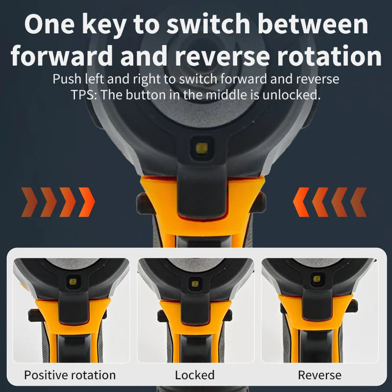 Dewalt DCF922 Brushless Impact Wrench 610N.m Cordless Driver Large Torque Variable Speed Electric Wrench 20V Rechargeable Tools