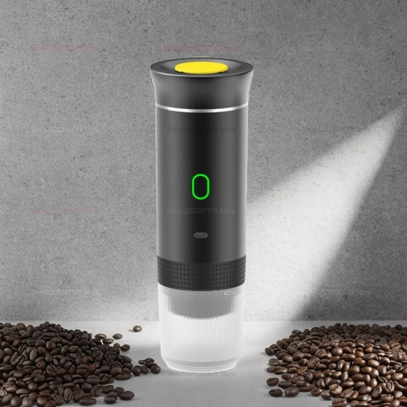 Wireless Portable Fully Automatic Coffee Maker 3 in 1 Electric Coffee Machine for Car & Home Travel Camping Espresso Machine
