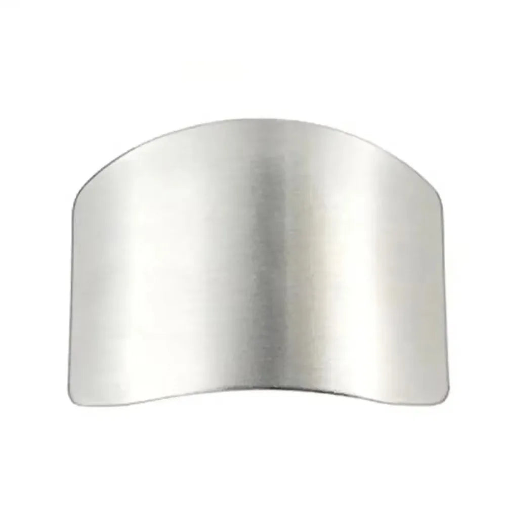 Stainless Steel Finger Protector Durable Safe Guard Cutting Finger Protector Anti-cut Finger Guard Vegetable Cutting