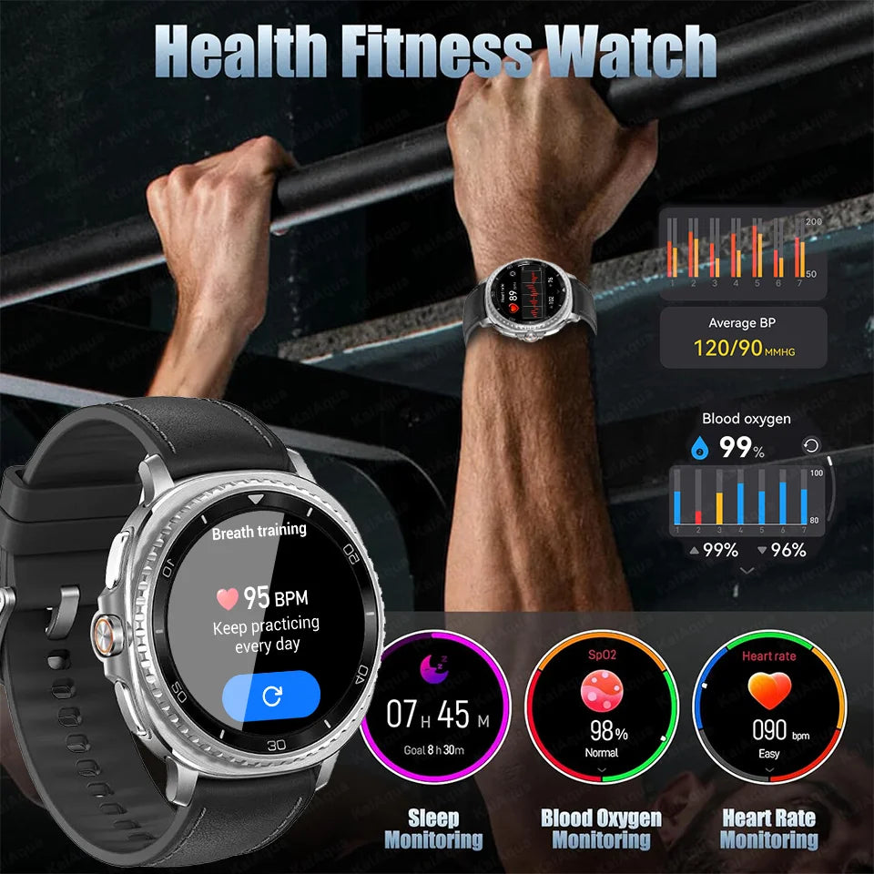 2025 New Watch 8 classic Smart Watch GPS Smart Watch Men Women 1.43" AMOLED Watch Ultra ЗATM Bluetooth Call Sports Smartwatches