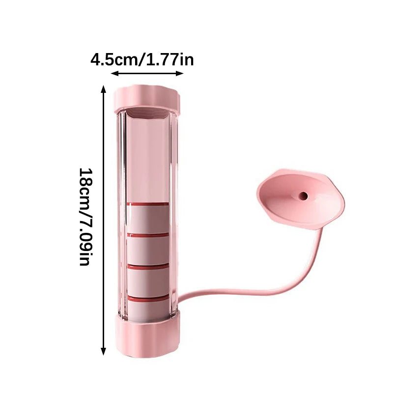 Adult-friendly Lung Capacity Training Setup - Breathing Exercise Device for Building Muscles