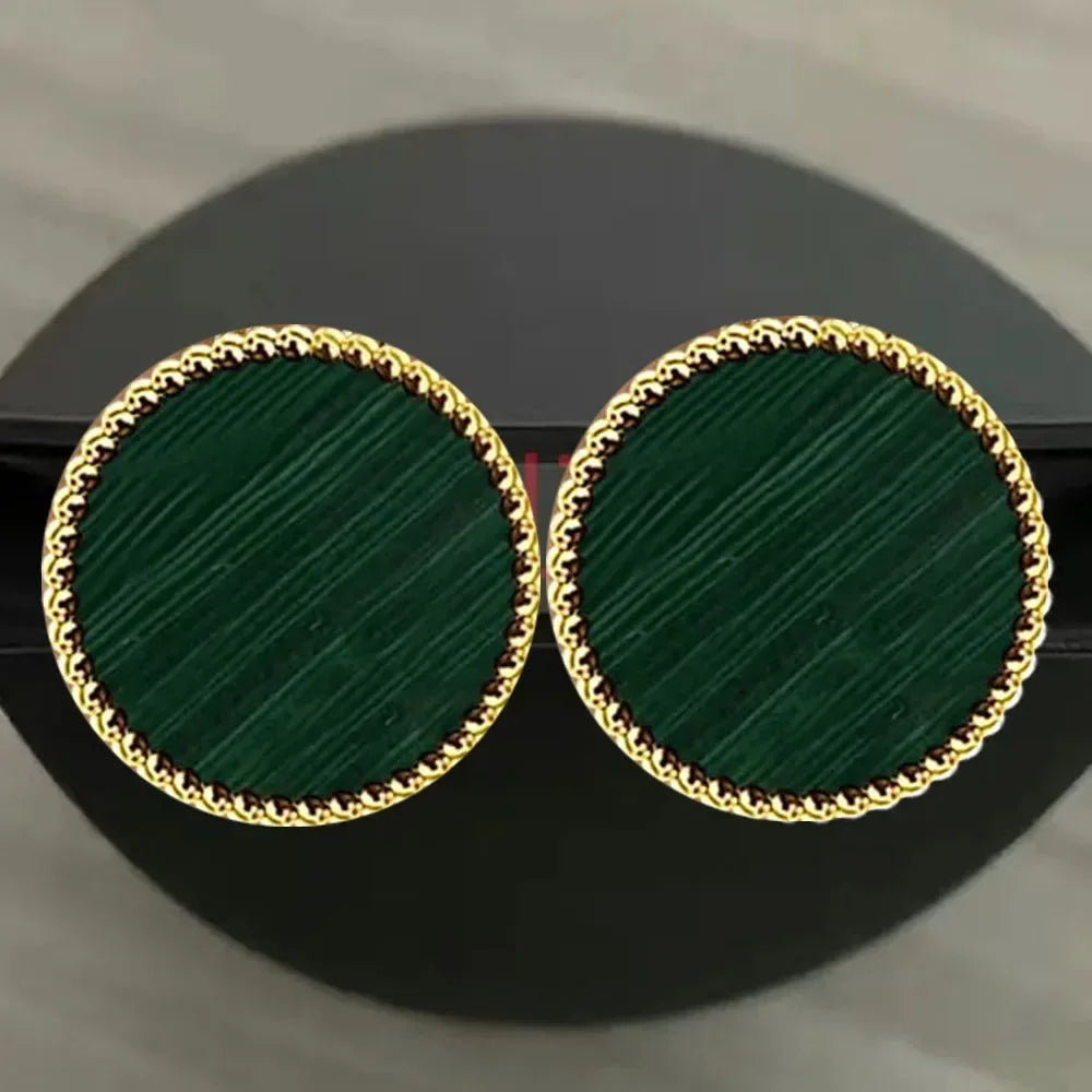 2025 New S925 Clover Four Leaf Design Simple Party Fashion Personality Woman Jewelry High-end Earrings Gift