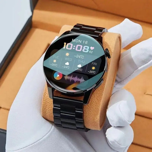 for iPhone 16 Pro Max 14 15 12 11 XR ECG Smart Watch Health Monitoring Electronic Smartwatch Voice Assistant Tracker Bracelet