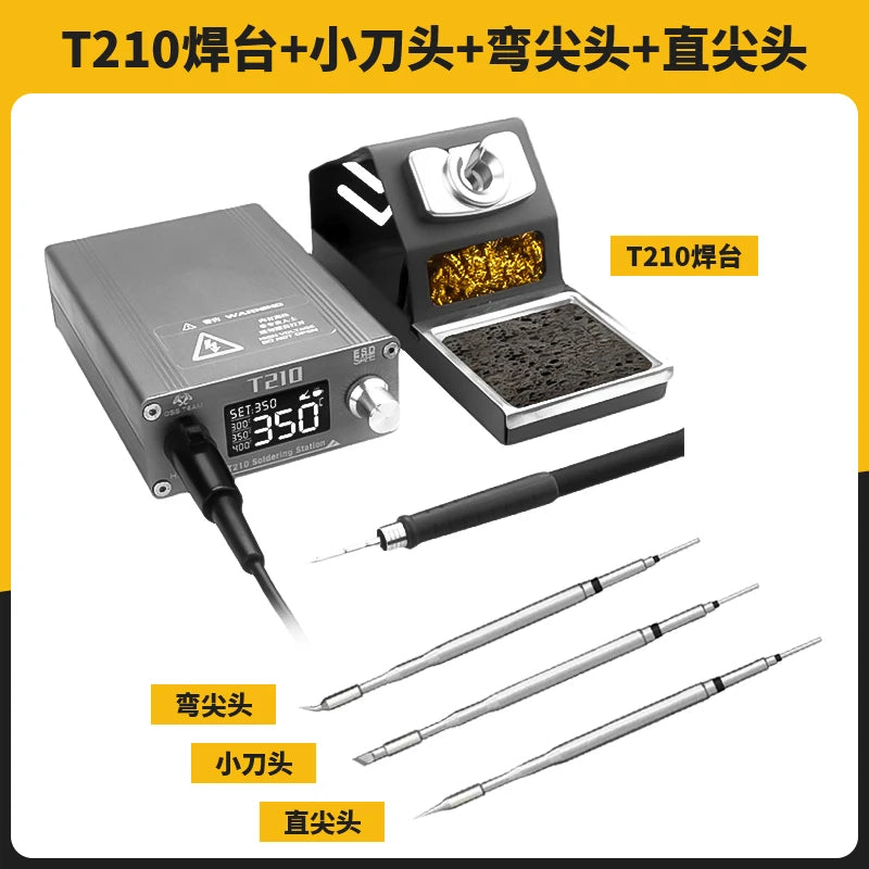 OSS T210 75W Smart Soldering Station Digital Solder Machine for Electronic Mobile Sugon Phone PCB Repair Tools JBC C210 Tip