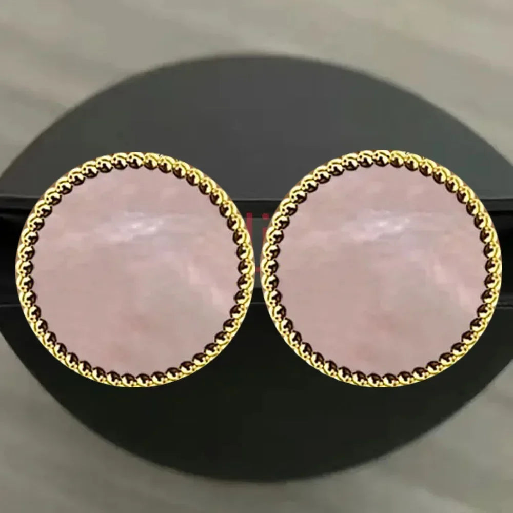 2025 New S925 Clover Four Leaf Design Simple Party Fashion Personality Woman Jewelry High-end Earrings Gift