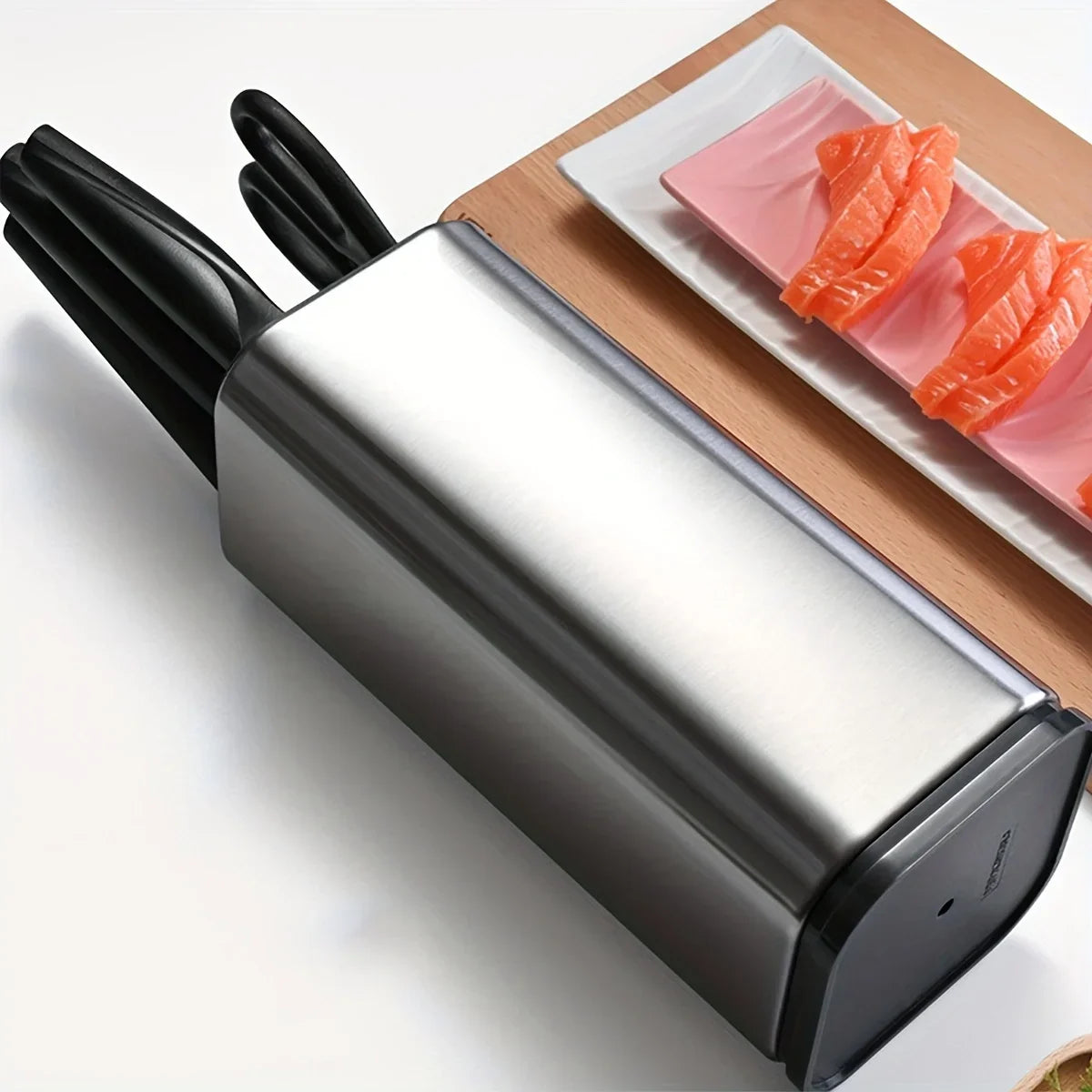 1Pc Single Hole Knife Holder, Kitchen Storage Rack, Vegetable Knife Holder, Household Tool Storage Rack