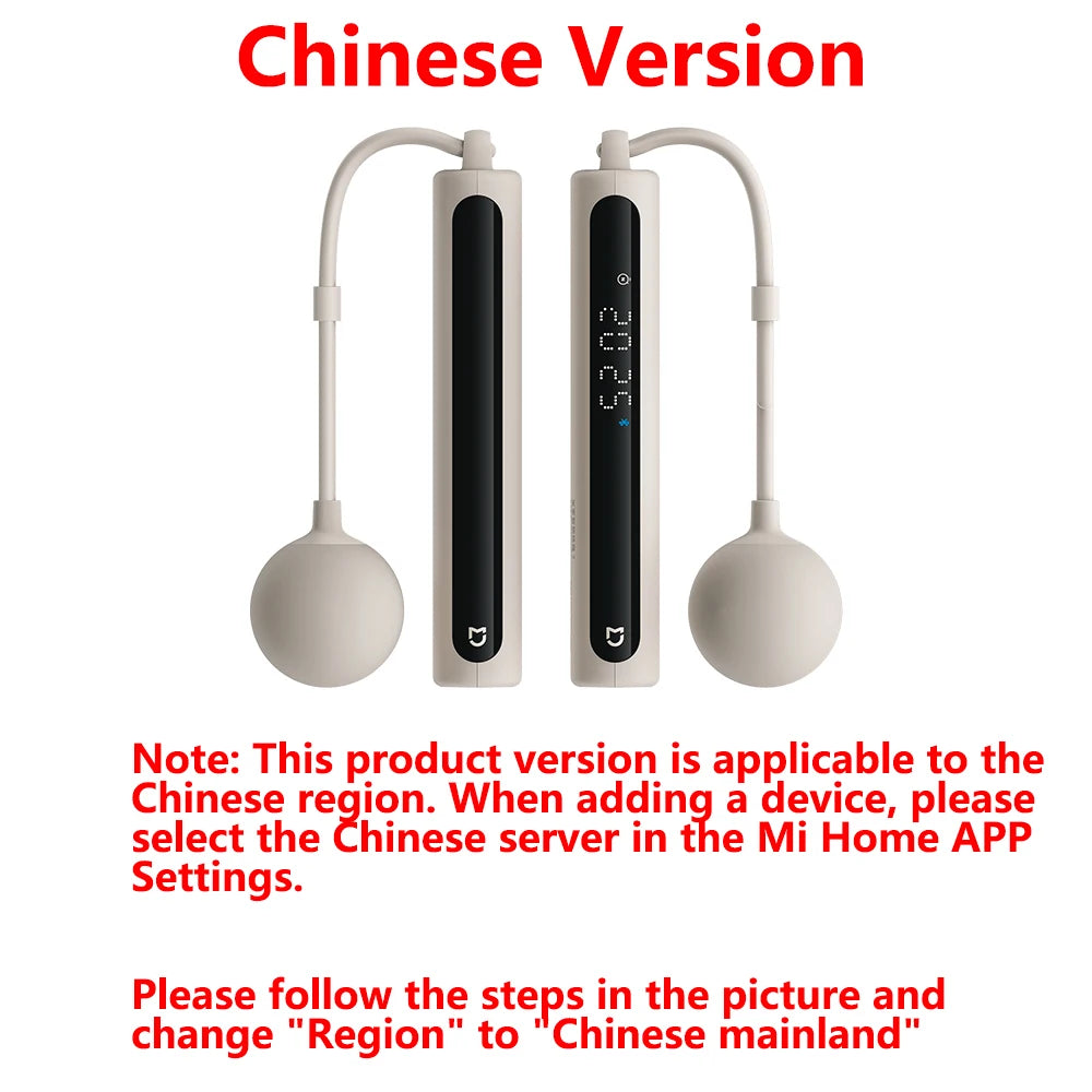 Xiaomi Mijia Smart Skipping Jump Rope 2 Digital Counter Adjustable Calorie Calculation Sport Fitness Exercise Lose Weight CN