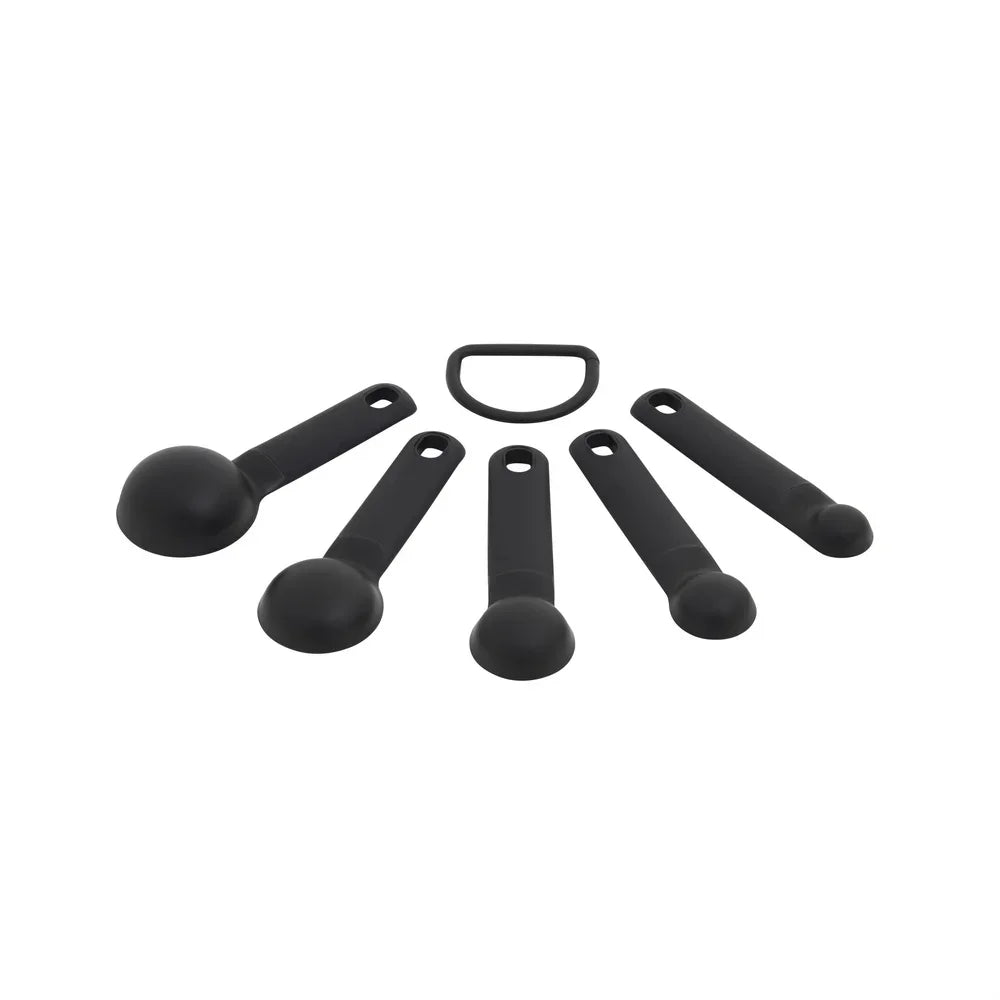 9-Piece Measuring Cup Spoon Set Soft Grip Dishwasher Safe Metric Measurements Baking Cooking Kitchen Universal Tools