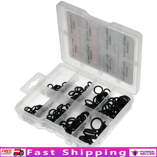 799-450D O-Ring Assortment Rubber Set 172 Pieces Durable Replacement Seals Vehicle Repairs Reliable Quality
