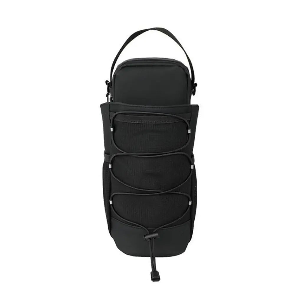 Magnetic Water Bottle Sling Bag Adjustable Large Capacity Gym Bottle Bag Convenience with Shoulder Strap Crossbody Sports Bag