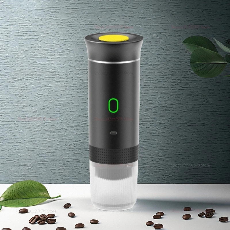 Wireless Portable Fully Automatic Coffee Maker 3 in 1 Electric Coffee Machine for Car & Home Travel Camping Espresso Machine