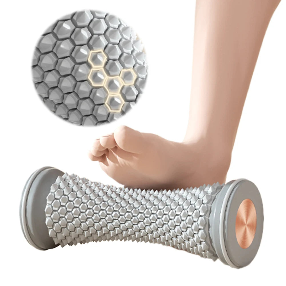 Foot Massage Roller Ergonomic Leg Muscle Massager Multifunctional Gym Exercise Massage Tool for Heel Arch Arthritis