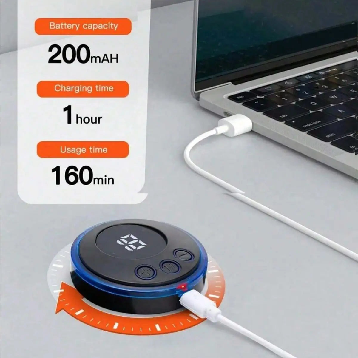 Muscle Toner, Portable Muscle Trainer, Intelligent Wireless Fitness Apparatus,1PC Abs Stimulator