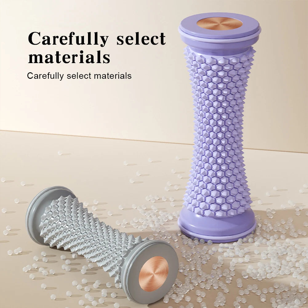 Foot Massage Roller Ergonomic Leg Muscle Massager Multifunctional Gym Exercise Massage Tool for Heel Arch Arthritis